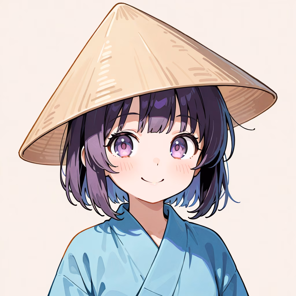 笠の作例