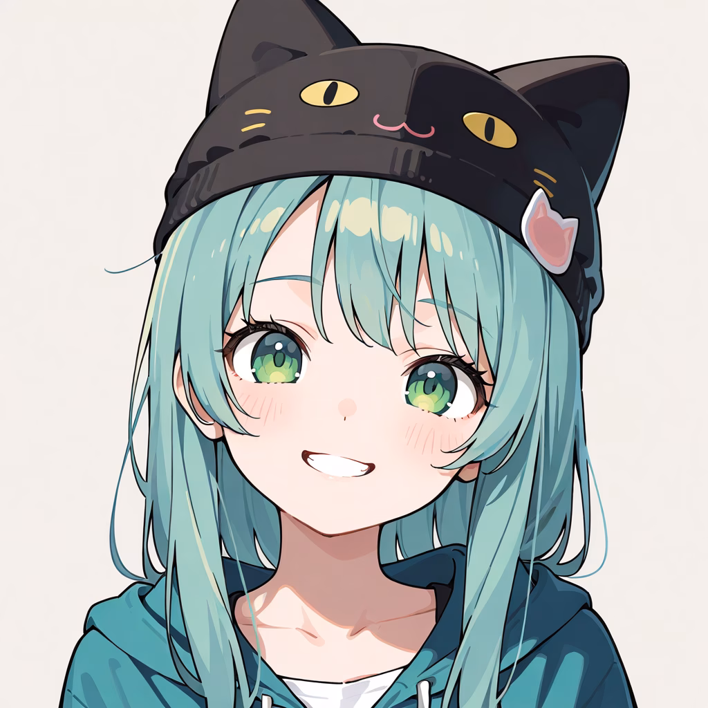 猫帽子の作例