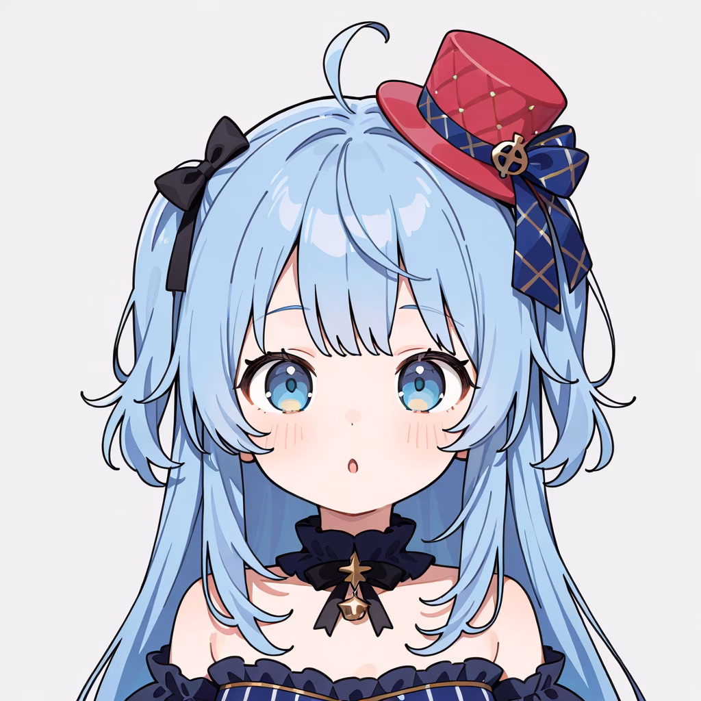傾いた帽子の作例