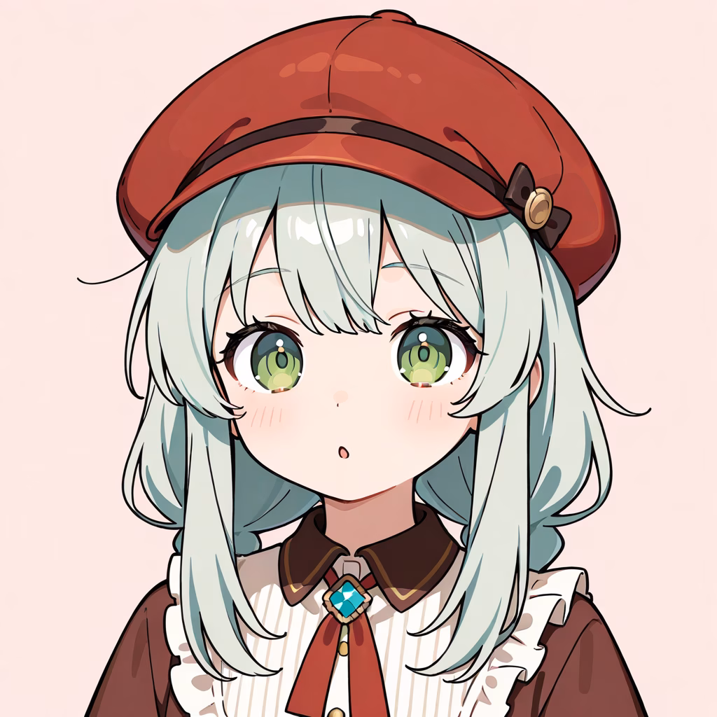 赤い帽子の作例