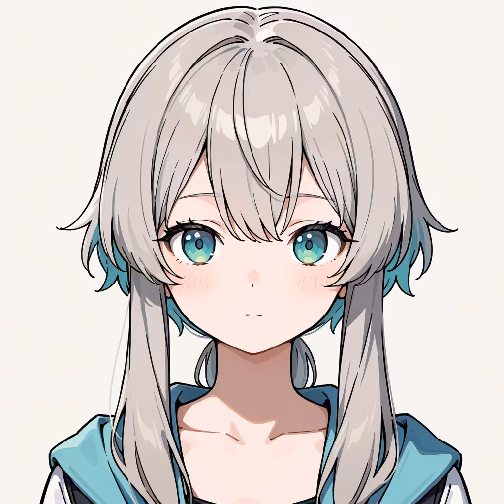 前髪の作例