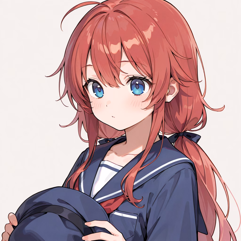 脱いだ帽子の作例