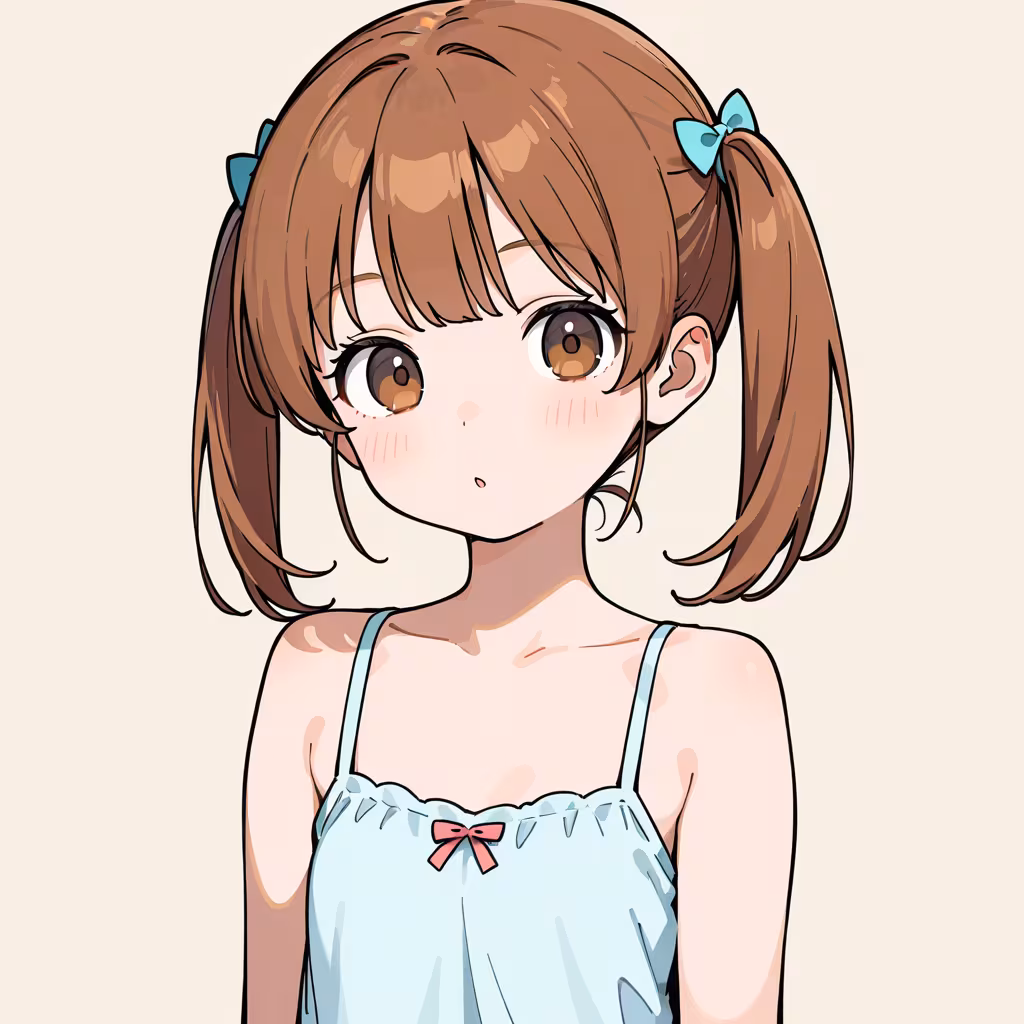 おさげの作例