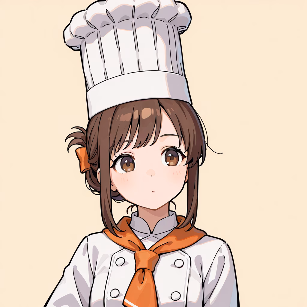 コック帽の作例