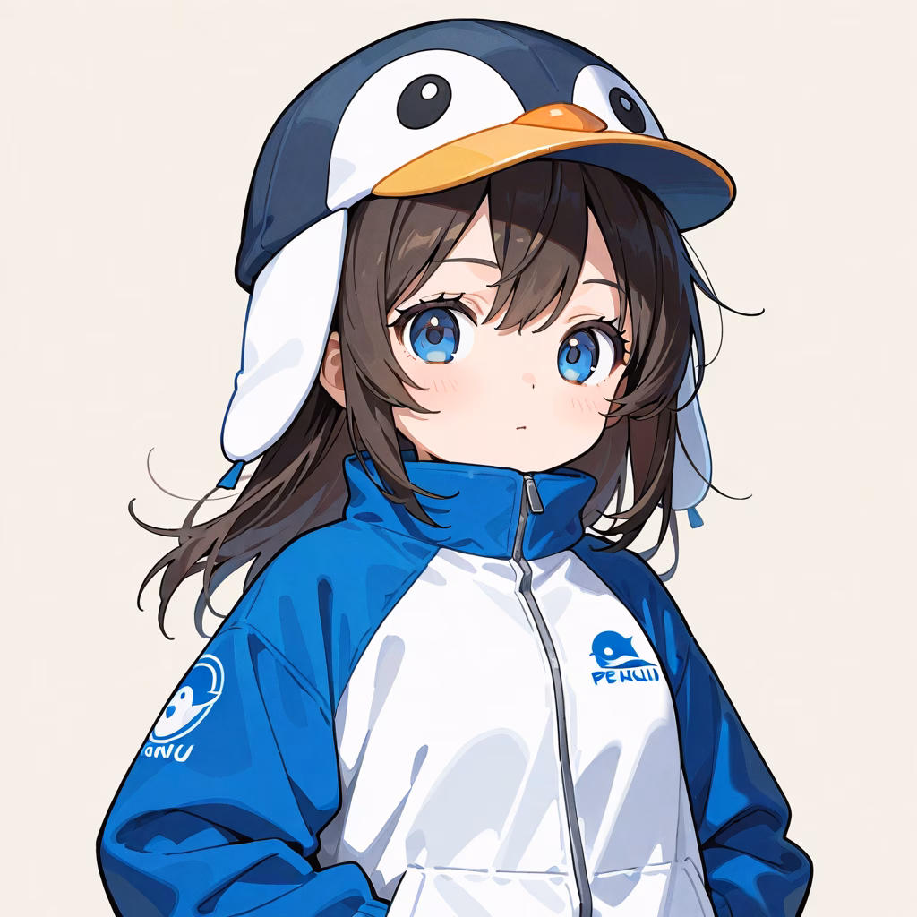 ペンギン帽子の作例