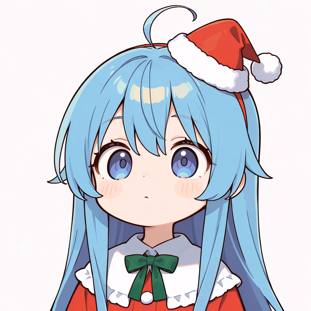 ミニサンタ帽の作例
