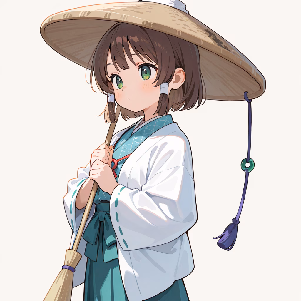 市女笠の作例