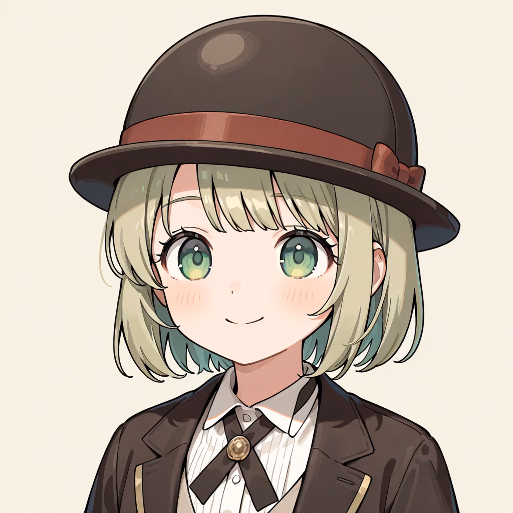 山高帽の作例