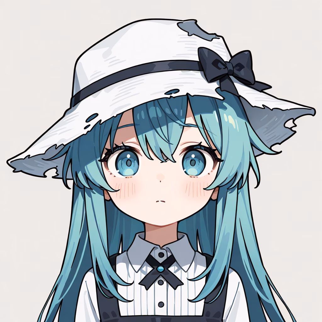 破れた帽子の作例