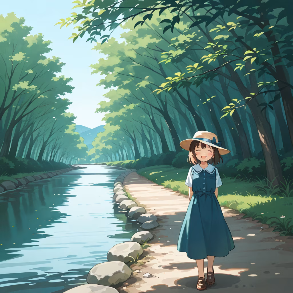 川の作例
