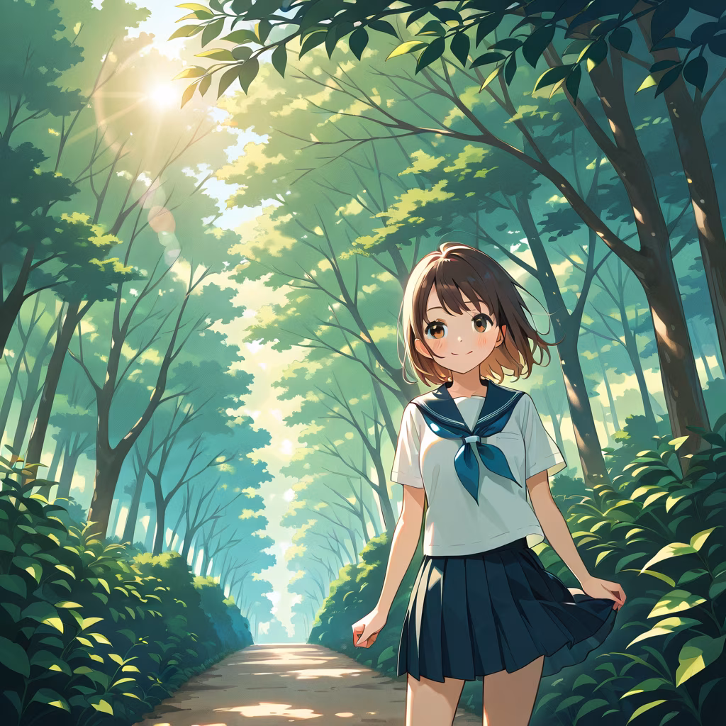 自然の作例
