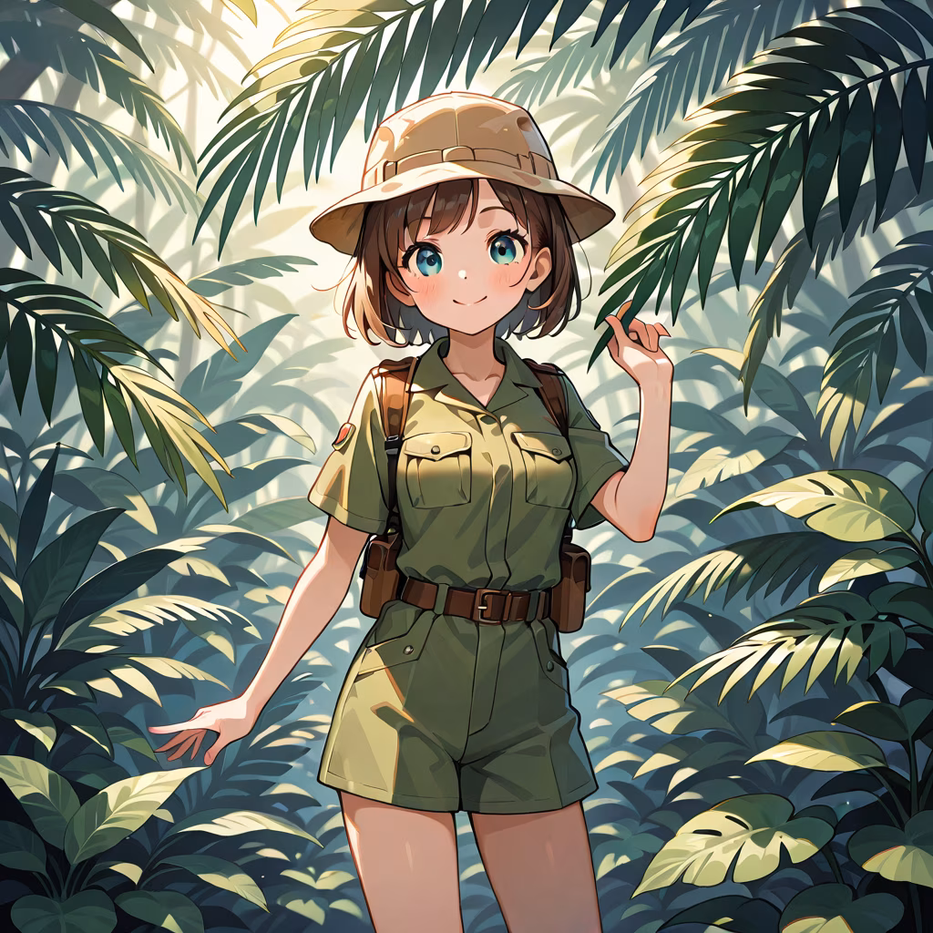 ジャングルの作例