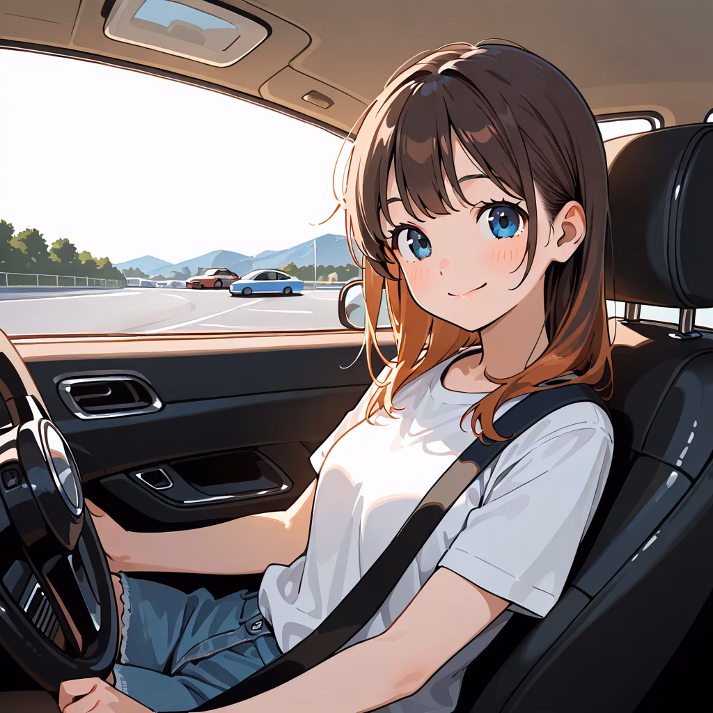 車内の作例