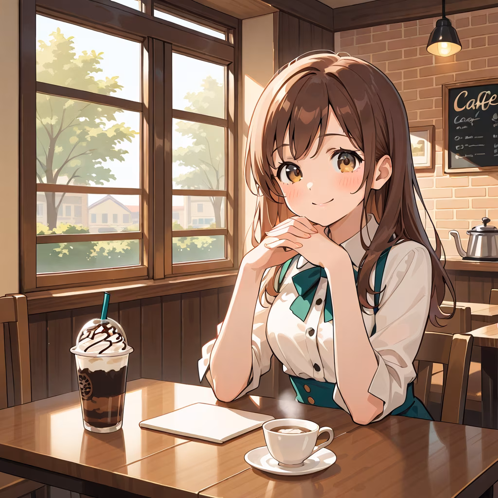 カフェの作例
