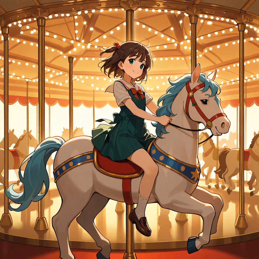 メリーゴーラウンドの作例