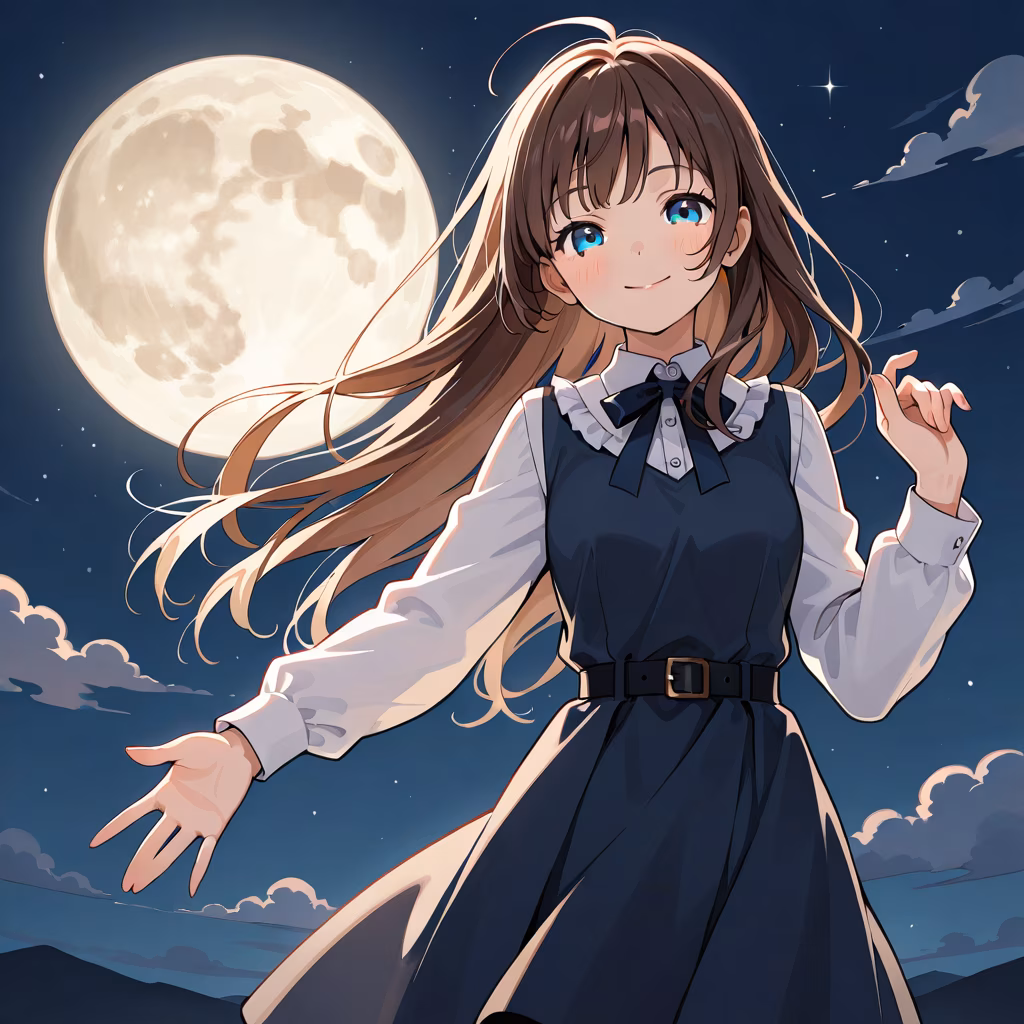 月の作例