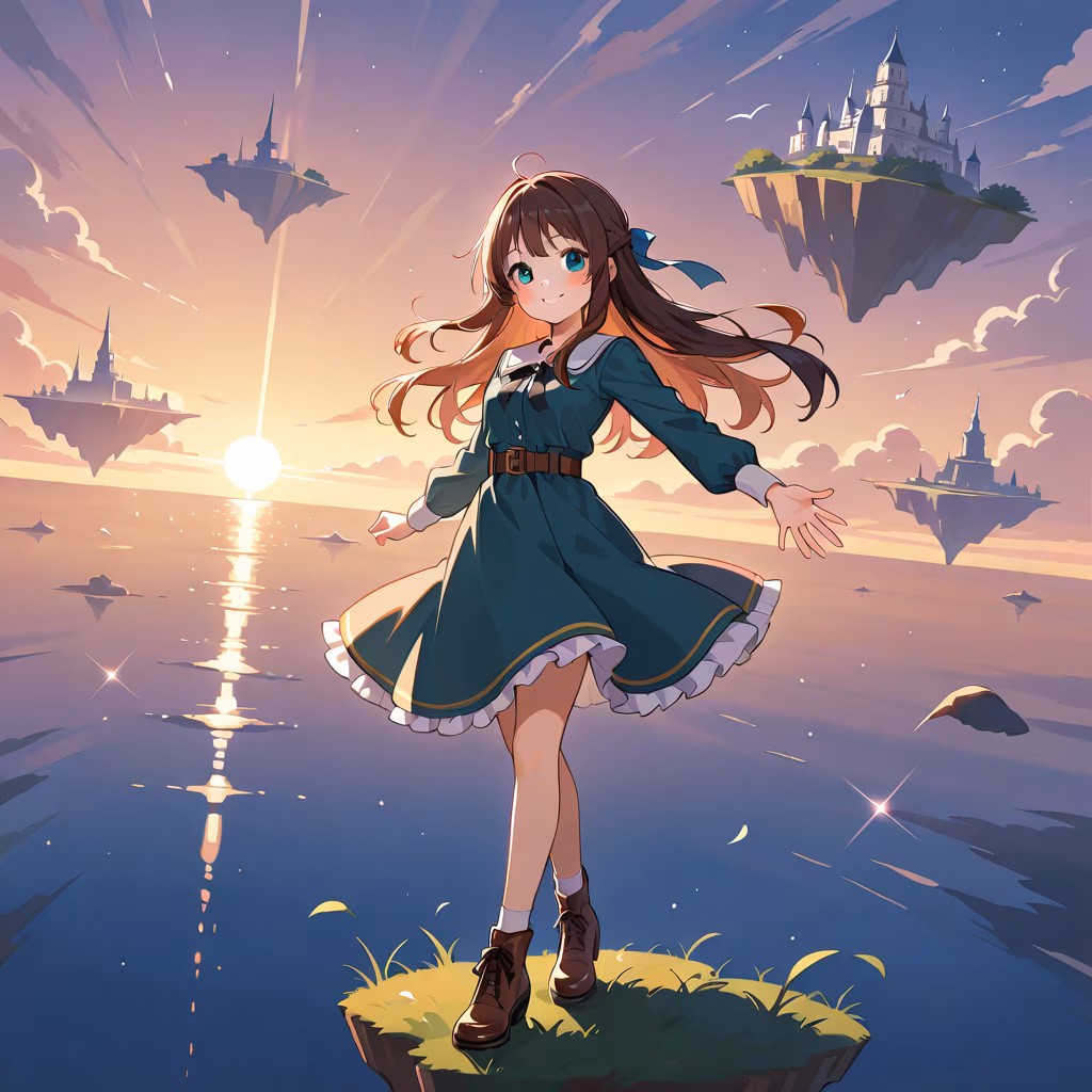 浮遊島の作例
