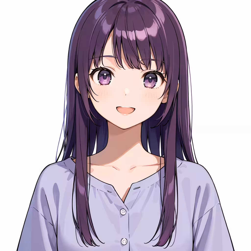 暗い紫の作例