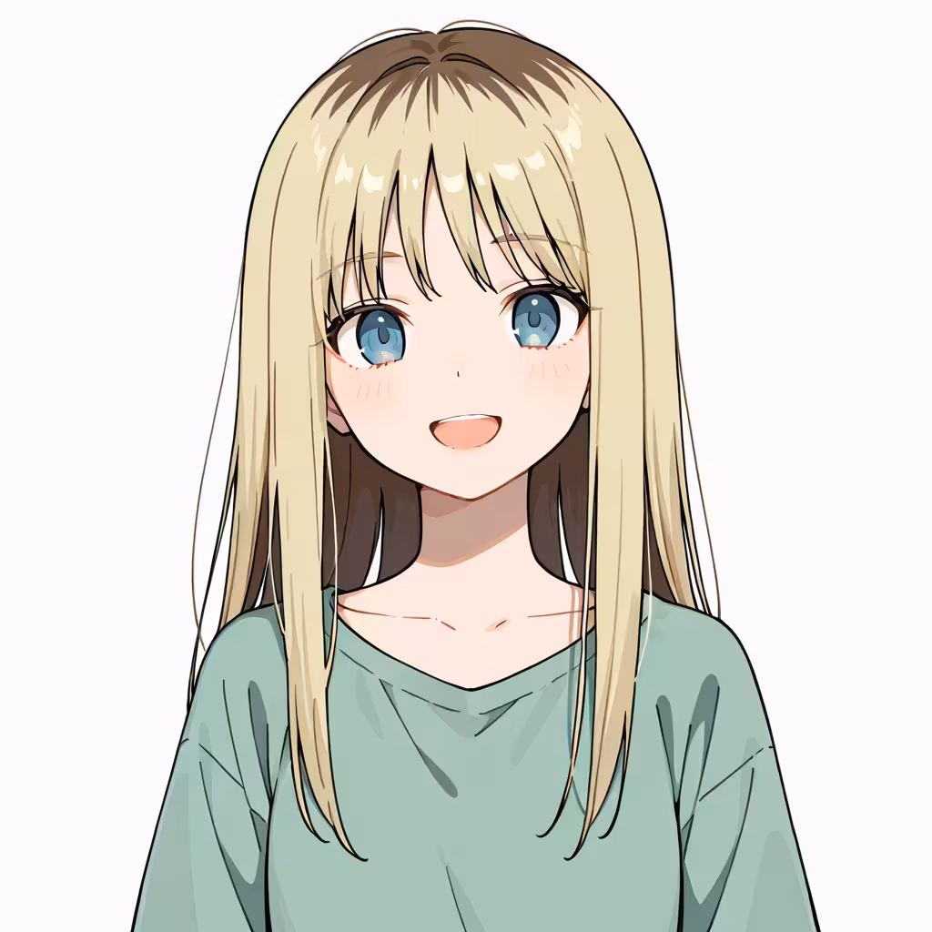 プリン頭の作例