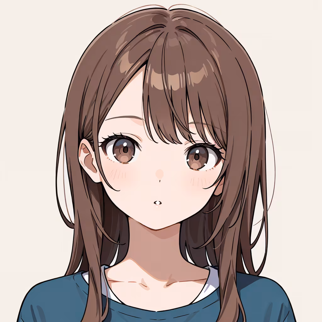 クルーネックの作例
