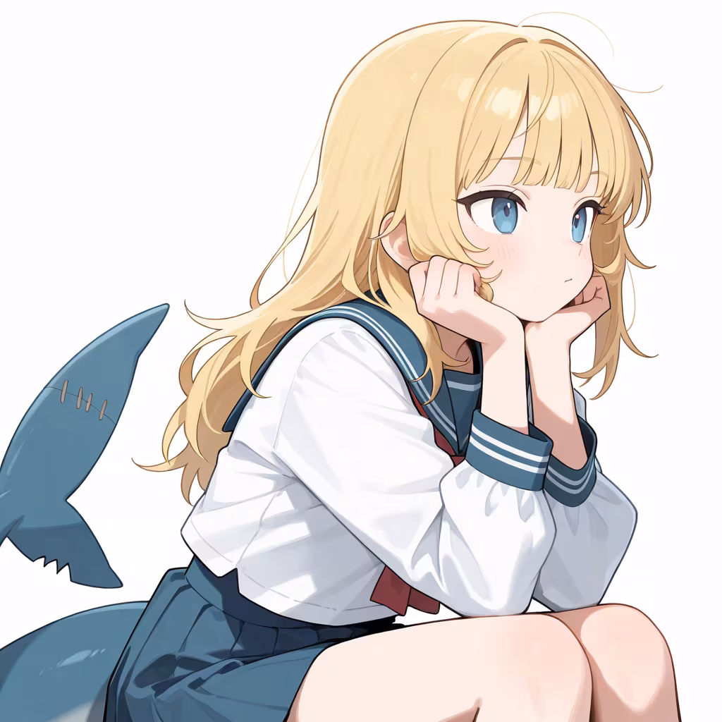 サメ娘の作例