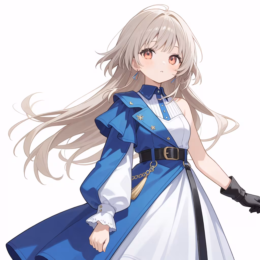 非対称の服の作例