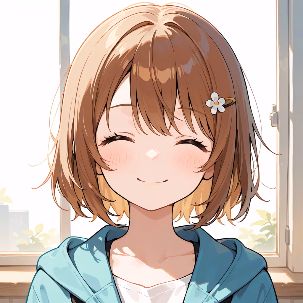 正面向きの作例
