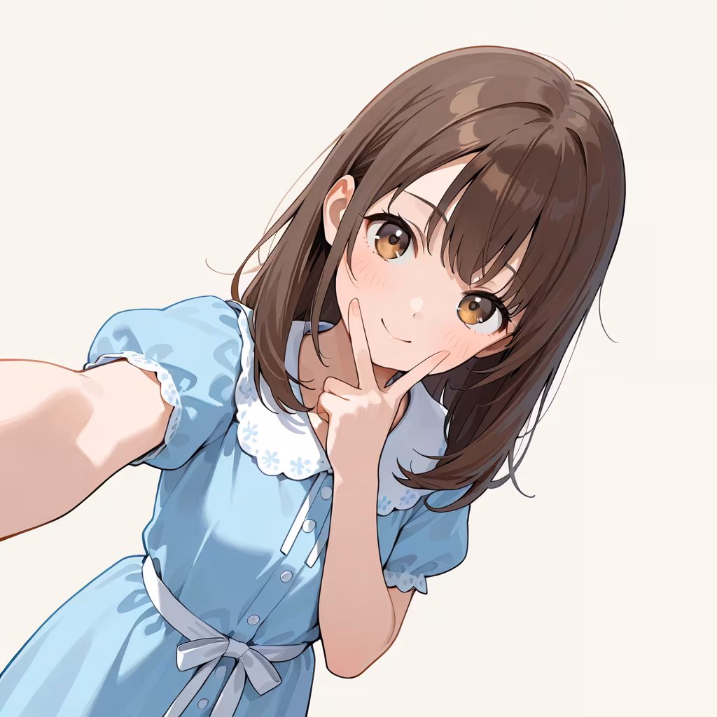 自撮りの作例