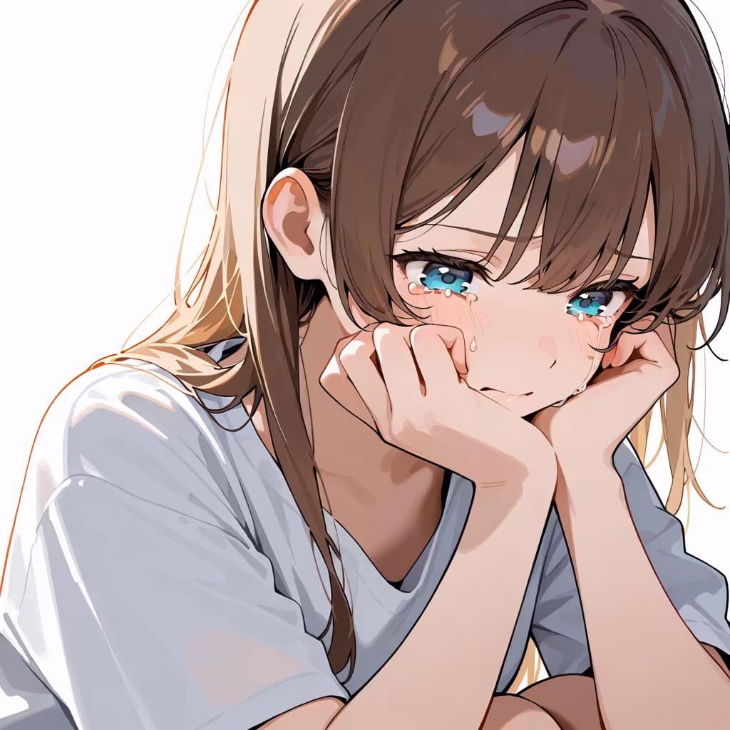 泣くの作例