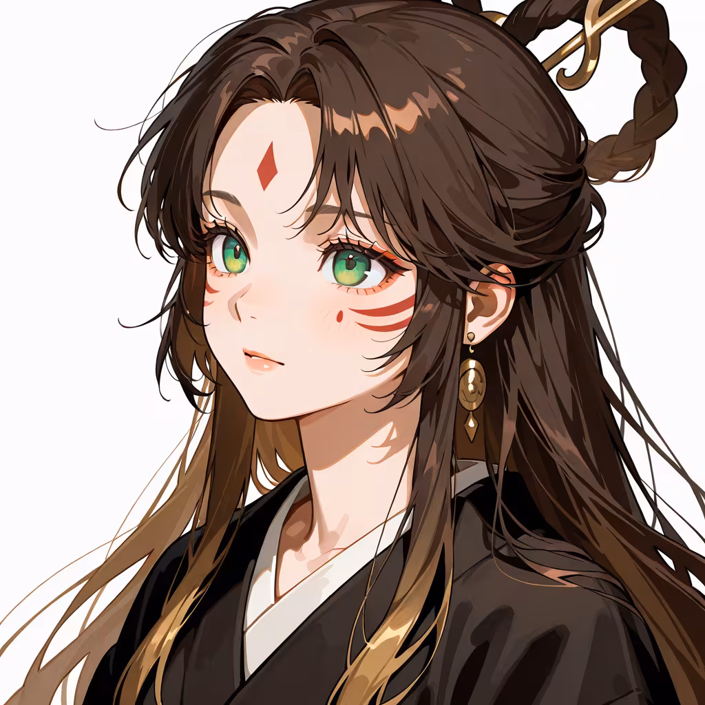 顔の印の作例