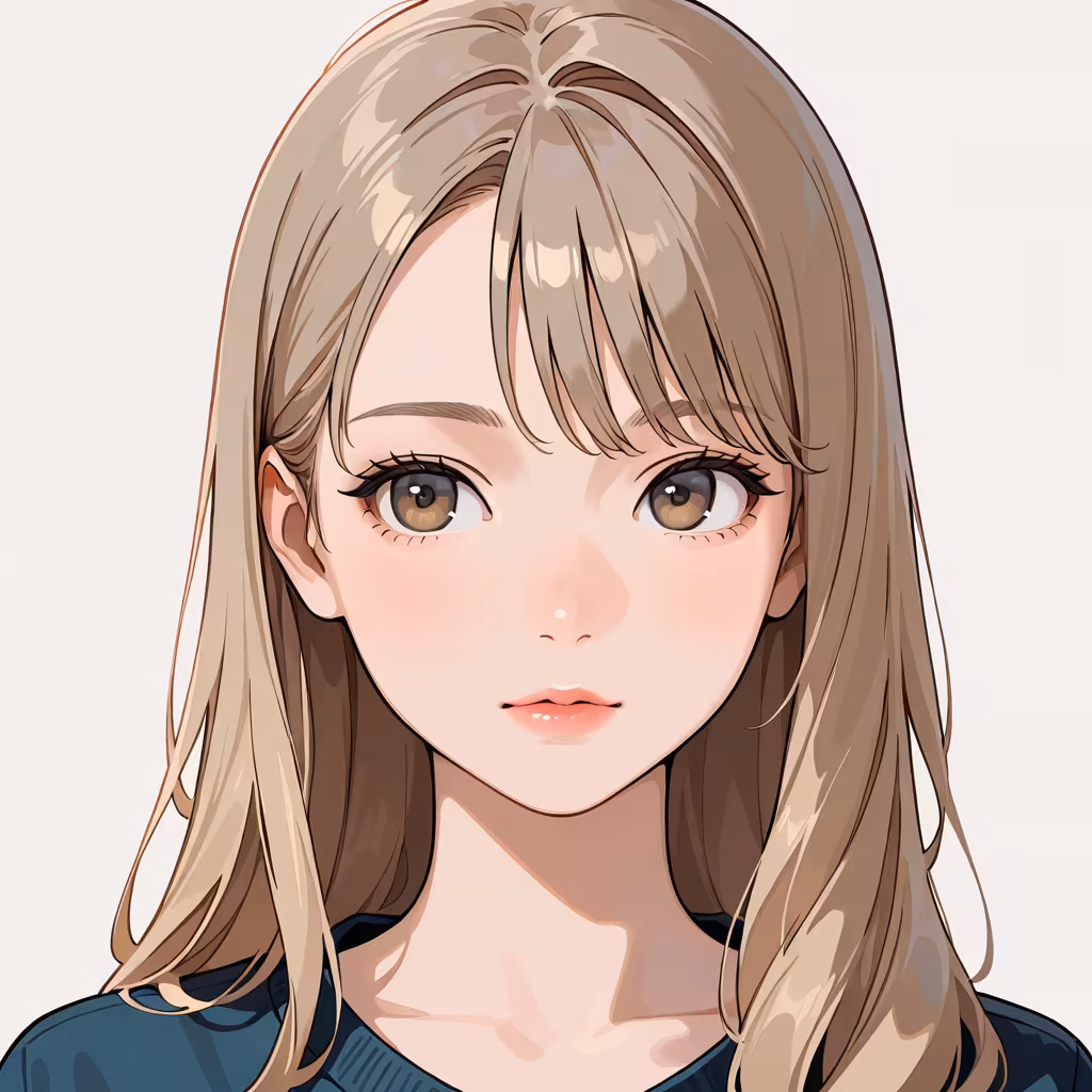 唇の作例