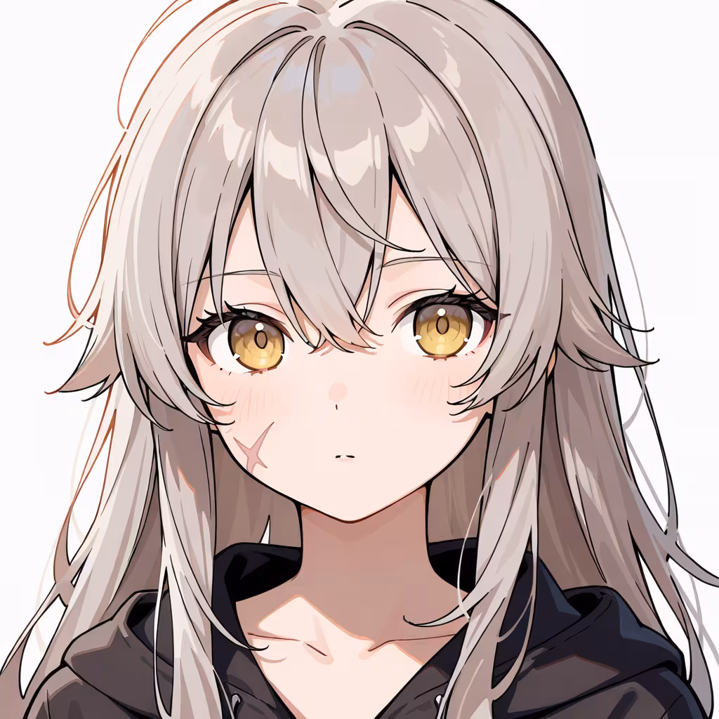 頬の傷の作例