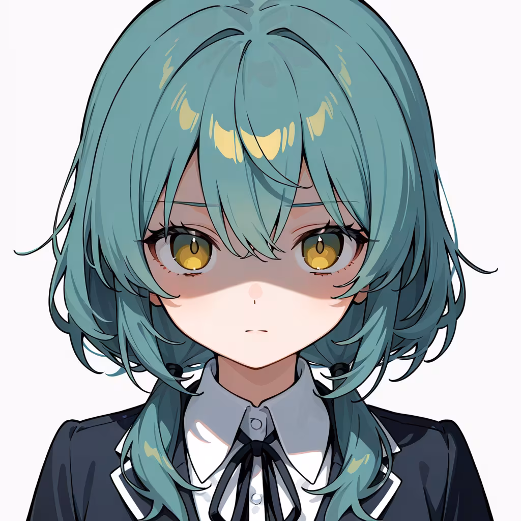 陰影顔の作例