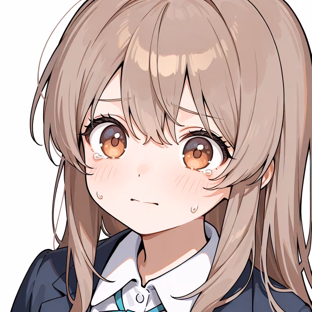 涙目の作例