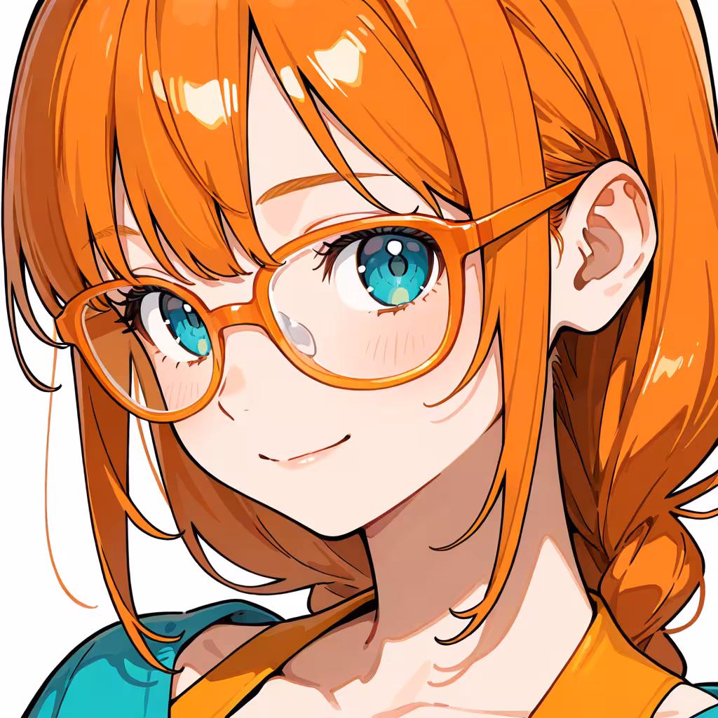オレンジフレームの作例
