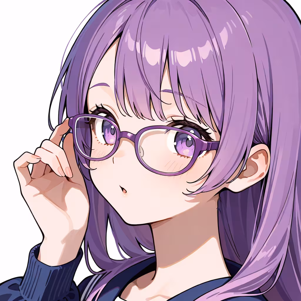 紫フレームの作例