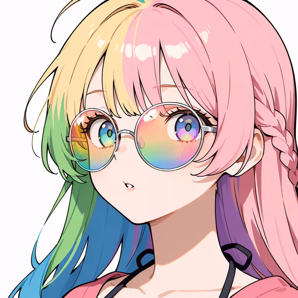 虹色レンズの作例