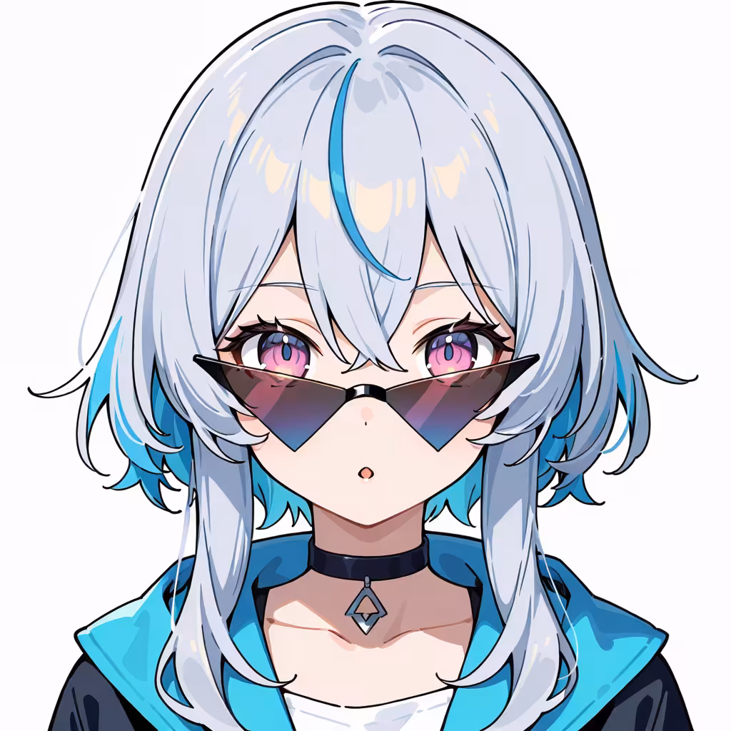 三角形メガネの作例