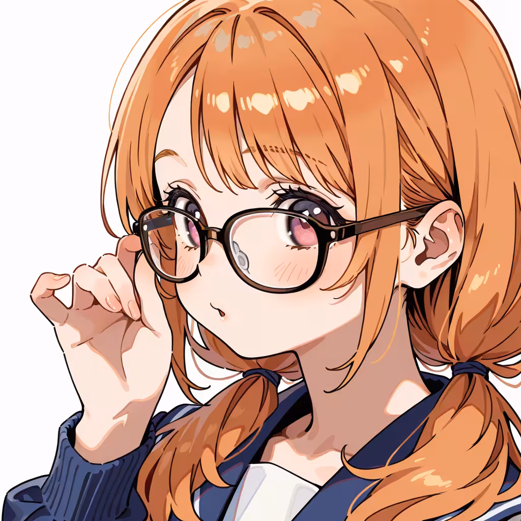 べっ甲フレームの作例