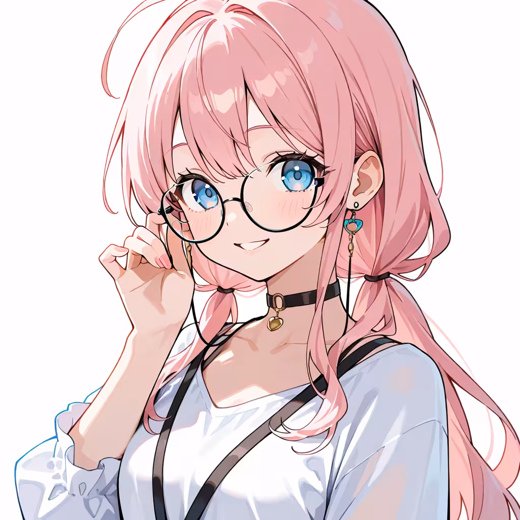 メガネストラップの作例