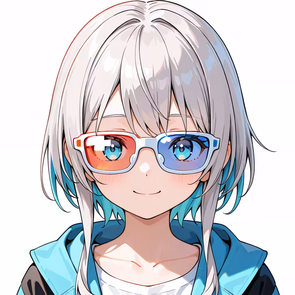 3Dメガネの作例