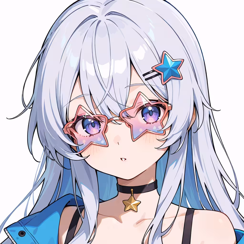 星型メガネの作例