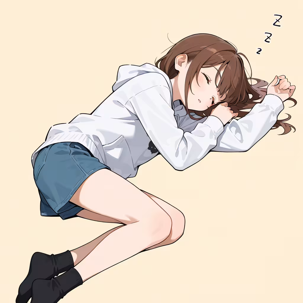 眠るの作例