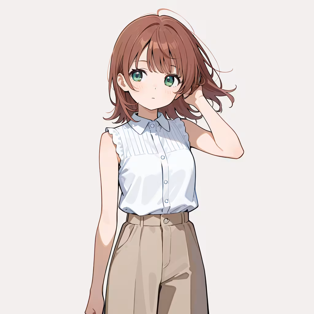 ノースリーブの作例