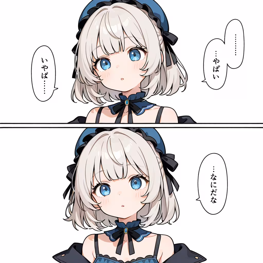 2コマの作例