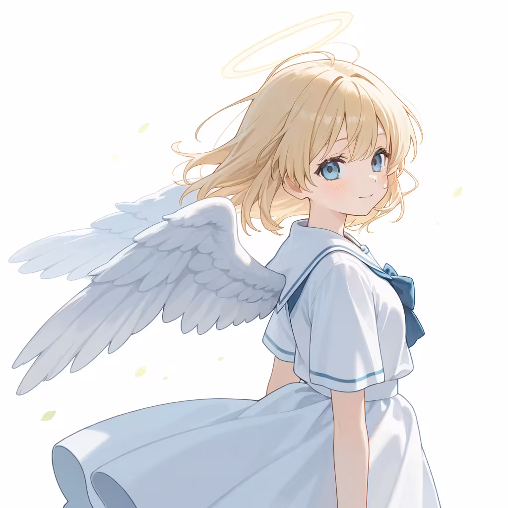 天使の翼の作例