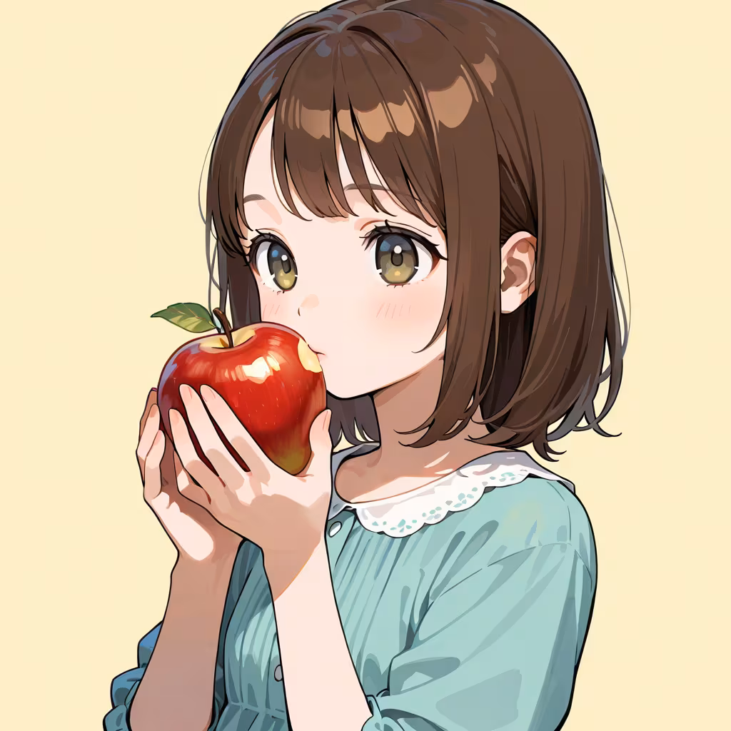 りんごの作例