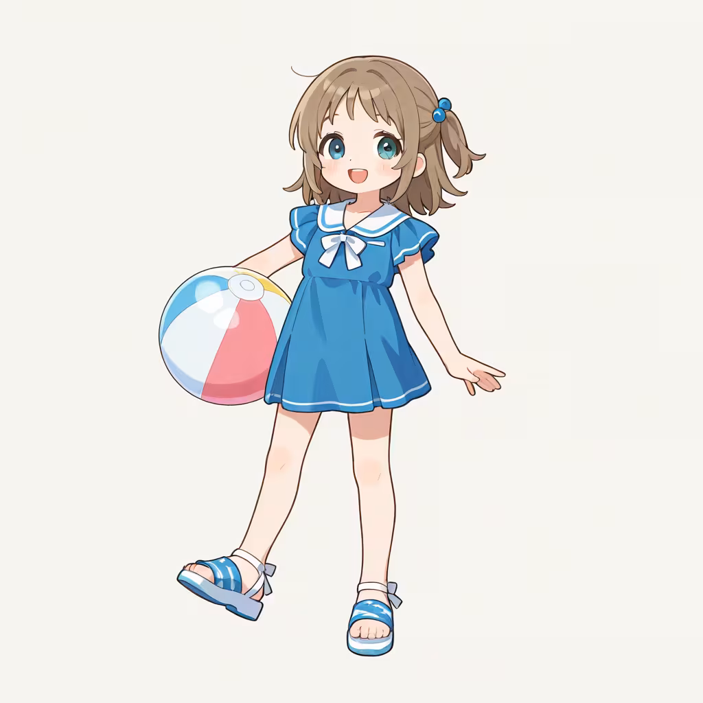 ビーチボールの作例