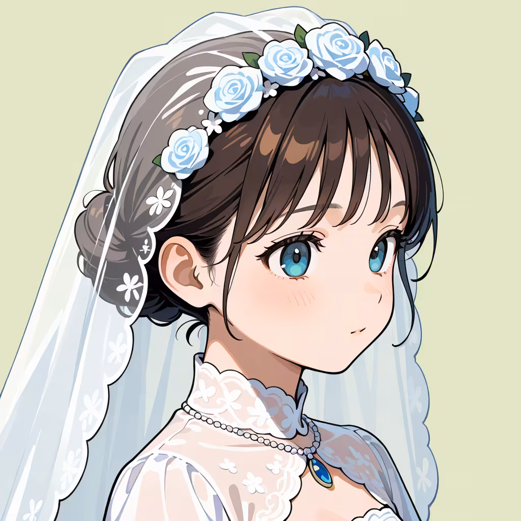 ブライダルベールの作例