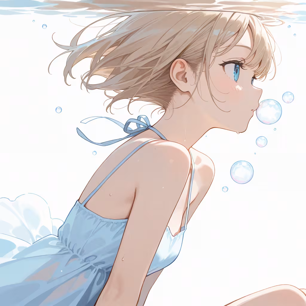 泡の作例